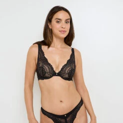 SOUTIEN-GORGE AMPLIFORME NOIR