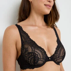 SOUTIEN-GORGE AMPLIFORME NOIR 4 SOUTIEN-GORGE AMPLIFORME NOIR -Rougegorge Boutique 21404800 Z