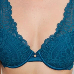 SOUTIEN-GORGE AMPLIFORME BLEU -Rougegorge Boutique 21404802 Z