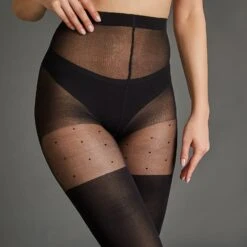 COLLANT 60D NOIR -Rougegorge Boutique 40135100 Z