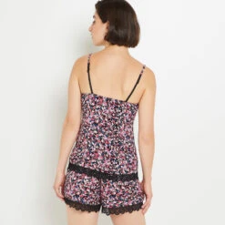 TOP NOIR/ROSE -Rougegorge Boutique 43186704 D