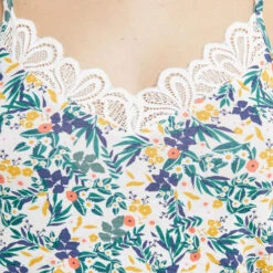 TOP BLANC/VERT -Rougegorge Boutique 43186705 Z