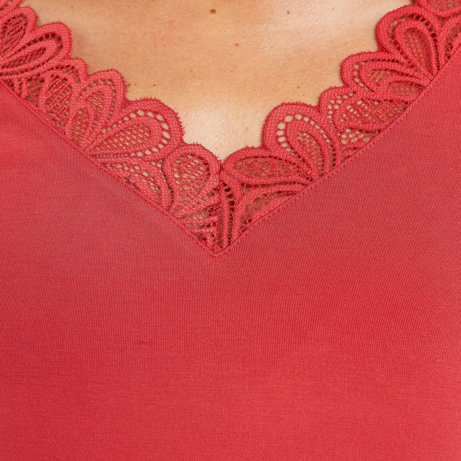 TEE SHIRT MANCHES COURTES ROSE TEE SHIRT MANCHES COURTES ROSE -Rougegorge Boutique 43186803 Z