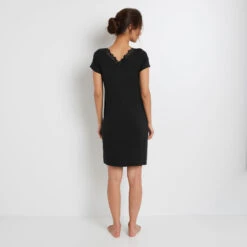 NUISETTE MANCHES COURTES NOIR -Rougegorge Boutique 43187500 D