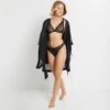 KIMONO NOIR -Rougegorge Boutique 43190200 F