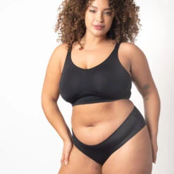 Shorty Microfibre NOIR -Rougegorge Boutique 77003800 Z