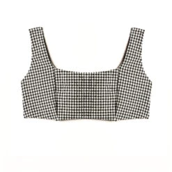 Maillot Brassiere Vichy BLANC/NOIR -Rougegorge Boutique 77009300 Z