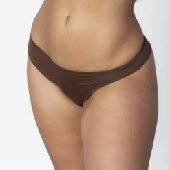 Tanga Microfibre CHOCOLAT -Rougegorge Boutique 77011200 Z