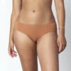 Shorty Microfibre Et Tulle CARAMEL -Rougegorge Boutique 77011900 F