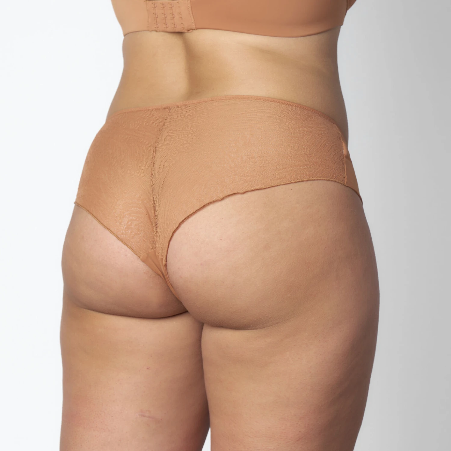 Shorty microfibre et tulle CARAMEL Shorty Microfibre Et Tulle CARAMEL -Rougegorge Boutique 77011900 M