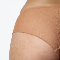 Shorty Microfibre Et Tulle CARAMEL 4 Shorty Microfibre Et Tulle CARAMEL -Rougegorge Boutique 77011900 Z