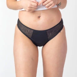Culotte Menstruelle Flux Moyen NOIR