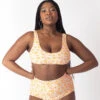 BRASSIERE CÔTE IMPRIMEE MULTICOLORE 2 BRASSIERE CÔTE IMPRIMEE MULTICOLORE -Rougegorge Boutique 77015400 F