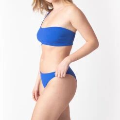 BRASSIERE ONE SHOULDER MAILLE COTEL BLEU 4 BRASSIERE ONE SHOULDER MAILLE COTEL BLEU -Rougegorge Boutique 77015600 Z