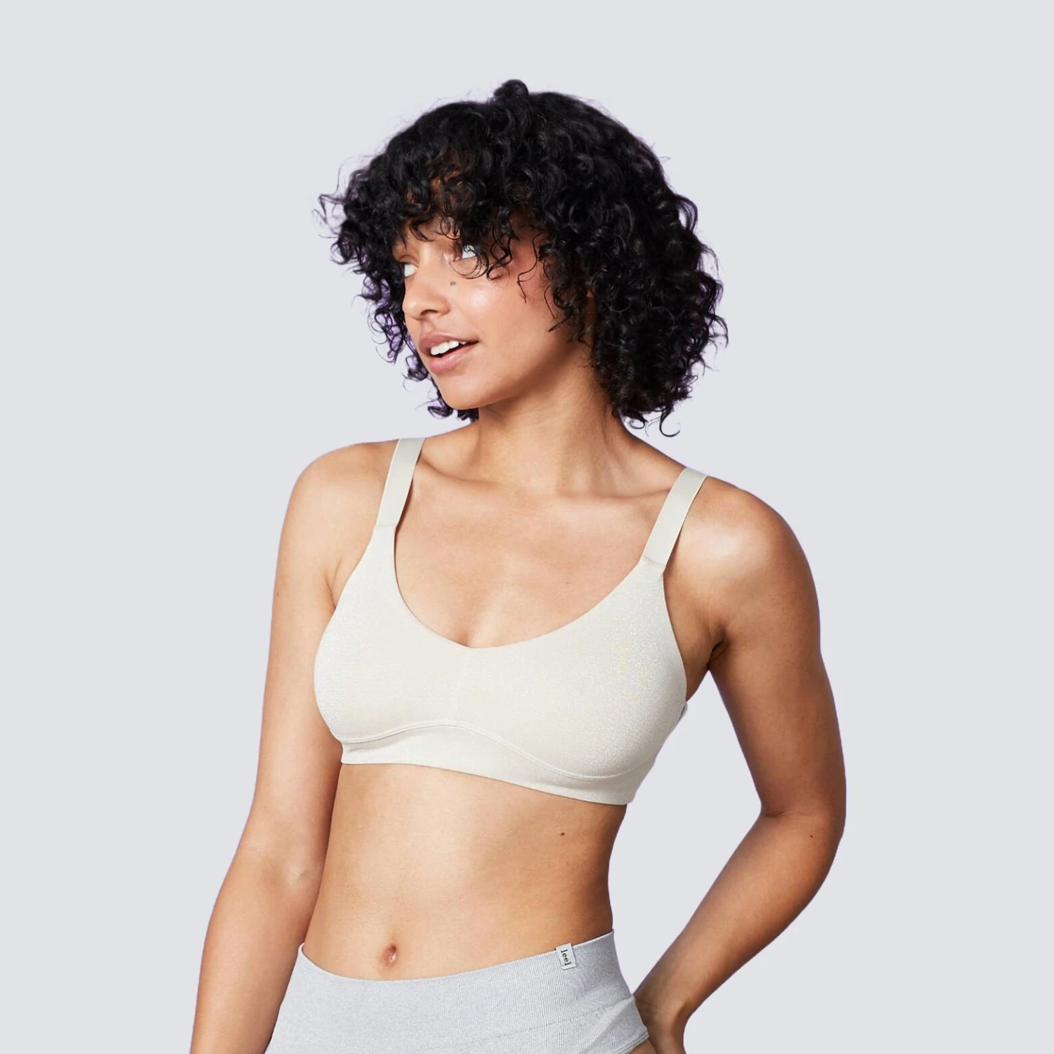 BRASSIERE PAILLETEE SABLE BRASSIERE PAILLETEE SABLE -Rougegorge Boutique 77019700 Z