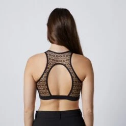 MINI BUSTIER DENTELLE NOIR -Rougegorge Boutique 77020500 D