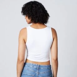 IRIS CROPTOP BLANC -Rougegorge Boutique 77020700 D